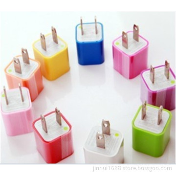 Colorful Wall Charger USB Adapter Charger for iPhone 5 (JH-charger-02)